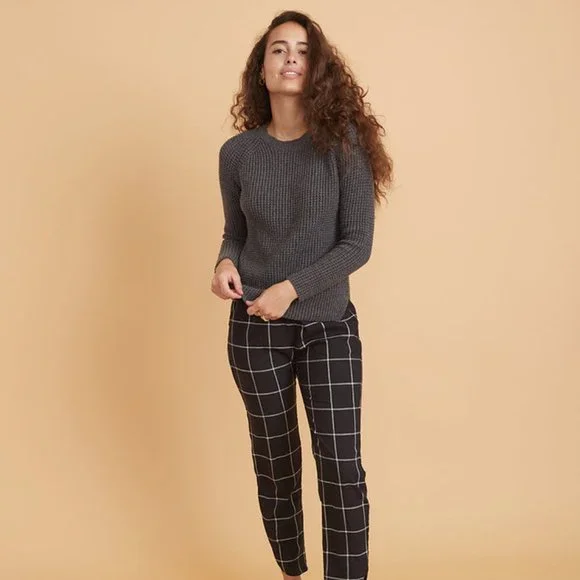 MARINE LAYER grey Delaney Raglan Sweater - Picture 10 of 10